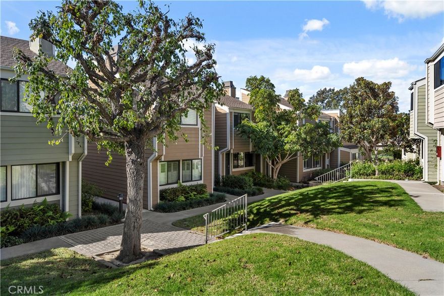 Currently Tenant Occupied. Available November 15th. Refrigerator Included. Live the Newport Terrace lifestyle with close proximity to world class beaches, restaurants and nightlife. This 3 bedroom, 2.5 bath, approx 1346 sqft Townhome with an open floor plan, tile flooring throughout, custom cabinetry, stone countertops, and a gas fireplace surely will not disappoint. As you enter you are greeted with a light and bright open living room that is complemented with a beautiful kitchen, dining area, and private patio all perfect for entertaining guests. The primary bedroom is large and spacious with high vaulted ceilings which includes an en suite bathroom, soaking jacuzzi tub and dual vanity sinks. This unit is also equipped with a 1 car garage and private carport space. Community amenities include pool, spa, BBQ areas and private trails. Newport Terrace is located next to Talbert Nature Preserve, Talbert Park, Canyon Park, Santa Ana River Trail and is approximately 2.5 miles from the beach. Come see what this amazing townhome has to offer!