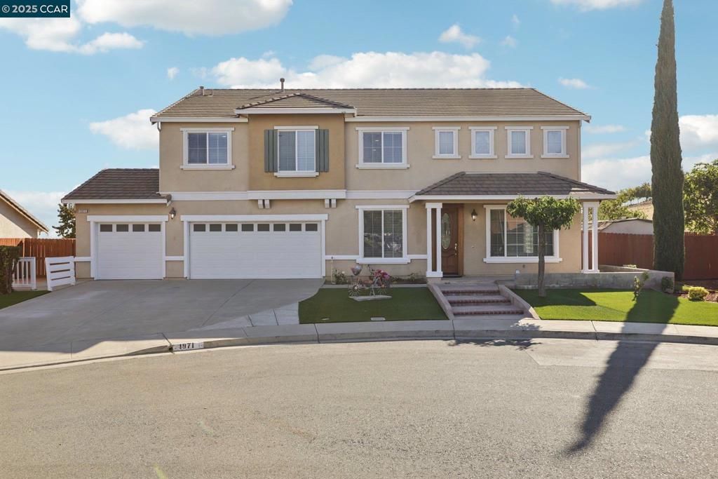 Better than New - No HOA and with over $150K in premium upgrades, this stunning 5 bedroom, 4 bath home in the highly sought after Highlands Ranch area blends luxury and practicality. There is also an additional bonus room that can be used as an office or a bedroom on ground level. Featuring a spacious 3-car garage and two ground floor bedrooms (one with a private entrance and an attached bath), it’s ideal for multi-generational living or renting. Situated on a large 9,900 sq ft lot, this home offers great views, no rear neighbors, and possible RV or boat parking or even building an ADU if city permits. Inside you’ll find high-quality hardwood flooring, custom wood cabinetry, new paint, and premium kitchen and bath fixtures. The open-concept floor plan boasts soaring ceilings, recessed lighting, and abundant natural light. The oversized garage includes built-in cabinetry for all your extra storage. The backyard features a covered patio and mature fruit trees, including fig, tangerine, peach, apple, grapes, lemon etc. With no HOA fees, you still have access to parks, tennis and basketball courts, baseball and soccer fields, dog parks, and walking trails. Must see to appreciate!!