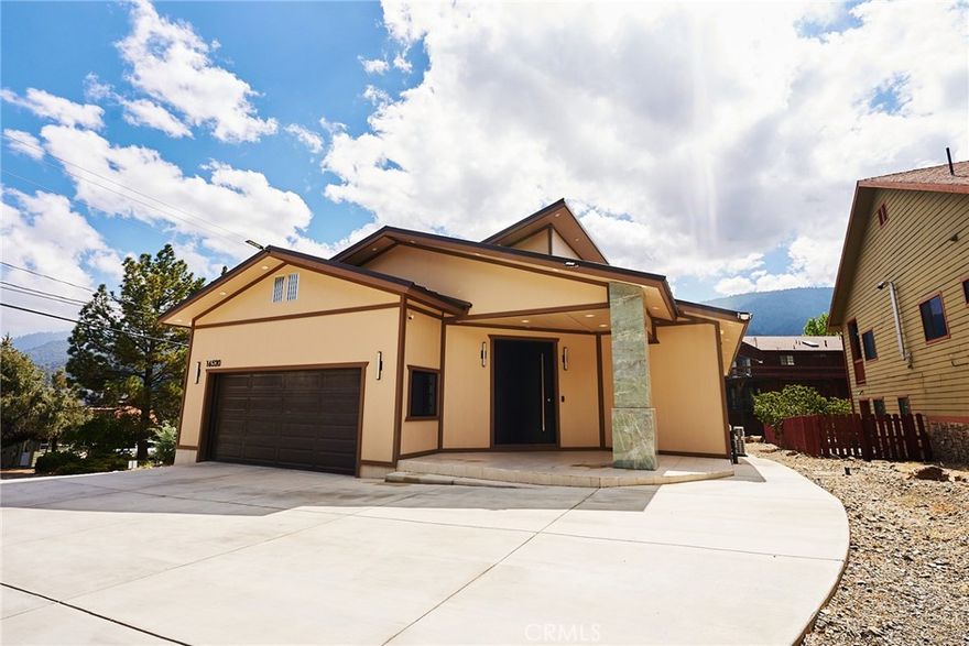 Are you looking for a one-of a-kind custom home? We just listed this 3 bedroom 2 full bath home w/ special office w/ view of the north side of Mt Pinos. Located on the sunny side of PMC. Everywhere you look is something custom, 30'dx22'w Garage, Electric panel home center wifi ready, 12 solar panels , 4 Mitsubishi heat/ac systems,24,000 btu in greatroom, 9,000 btu units for the bedrooms, smart 50 gal electrical water heater, Jack & Jill guest bedrooms w/ smart bathroom w/ bidet and walk-in shower. Master suite also has the view of the north side of Mt Pinos,  walk-in closet w/ smart bathroom also. You enter thru an oversized 54" metal custom door on a swivel,  to 4'x4' custom tile flooring throughout the home. Greatroom has an oversized kitchen w/ 36" Electric cooking stove, Custom island w/ stone counter, New Stainless Steel appliances included, Also a 64" wide Electric Fireplace for those cool evenings. Water system is installed for all of the trees and plants w/ a smart system linked to the weather channel. You must come see this special home.