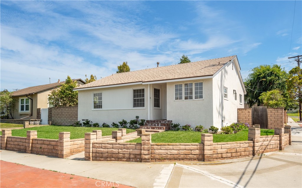 Welcome to 5112 West Carson Street, a beautifully updated 3-bedroom, 2-bath residence located in one of West Torrance’s most sought-after neighborhoods—Southwood. Just under 2 miles from the ocean, this gorgeous home sits on a generous 7,199 sq ft lot, offering the perfect balance of comfort, style, and future potential.
Inside, you will find a tastefully updated gourmet kitchen, stylishly remodeled bathrooms, brand-new flooring throughout, fresh paint inside and out, new fixtures & fittings, and new front yard landscaping. The bright, open living spaces are move-in ready and filled with natural light. Outside, the expansive backyard is a true standout—ideal for entertaining, relaxing, or planning your dream addition.
With ample space to build a large ADU, this property presents a fantastic opportunity for rental income, a guest house, or extended family living. Easy freeway access for commuters. Located in the award-winning Torrance school district and just minutes to pristine beaches, parks, shopping, and dining, this home offers endless possibilities in an unbeatable location.
Don’t miss this rare opportunity to own a turn-key home with room to grow in the heart of the South Bay.