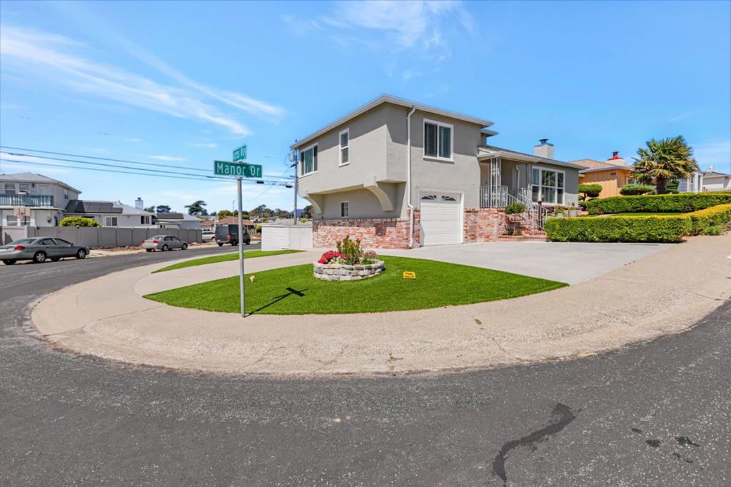 If it's location and beauty you're looking for, this is it! Welcome to this gorgeous. bright, corner home, simple yet elegant, located in a friendly community of South San Francisco. Offering comfortable living space, this property features a well-designed kitchen that seamlessly integrates with the dining area in the living room. Kitchen overlooks the mini-golf course in the backyard and partial view of the neighborhood. The living room is accentuated by a cozy fireplace, ideal for relaxing evenings. Flooring throughout the home ensures a durable and appealing surface. Home has been meticulously updated for new owners. There is ample outdoor space for recreation or gardening. Enjoy the best of suburban living! ADU plan and permit, a bonus. There is also lots of Parking for your guests around the property, and EV charger is installed in the garage for your Electronic Vehicle. You can be proud to call this your HOME, with clean bill of health, of course!