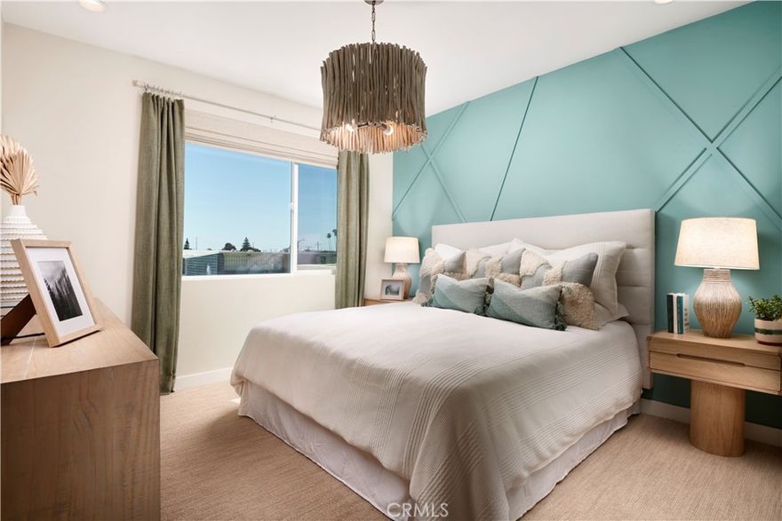 City Ventures' newest neighborhood in La Habra. Solar included townhomes featuring all-electric stainless kitchen appliances and smart built-in technology. Lot 22 features 3 bedrooms, open kitchen with island. Photos are of model home and not actual home for sale.