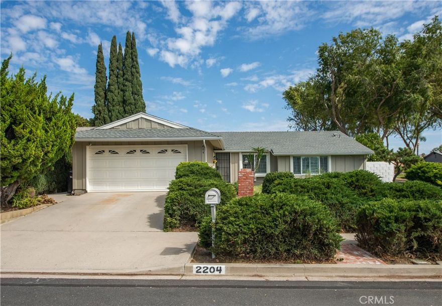 The big updates have already been done. New roof (approx. 1 year old), double-pane windows, copper plumbing, elegant wood plantation shutters, fresh interior and exterior paint, and included security cameras. This 4-bedroom, 2-bathroom single-story home is situated on a desirable corner lot.  The primary suite includes a walk-in closet and a walk-in shower with built-in seating for added comfort. 

This home has a spacious and functional layout, a formal living room, dining area, and a cozy family room with a fireplace — perfect for everyday living and entertaining. Natural gas is also available for appliances.

Outdoor features include a newer backyard shed for additional storage, rain gutters, sprinklers, and mature fruit trees add to the home's appeal.

Conveniently located near major freeways, shopping centers, restaurants, parks, and more — this home offers both comfort and convenience.

Don’t miss seeing this house and schedule your private tour today!