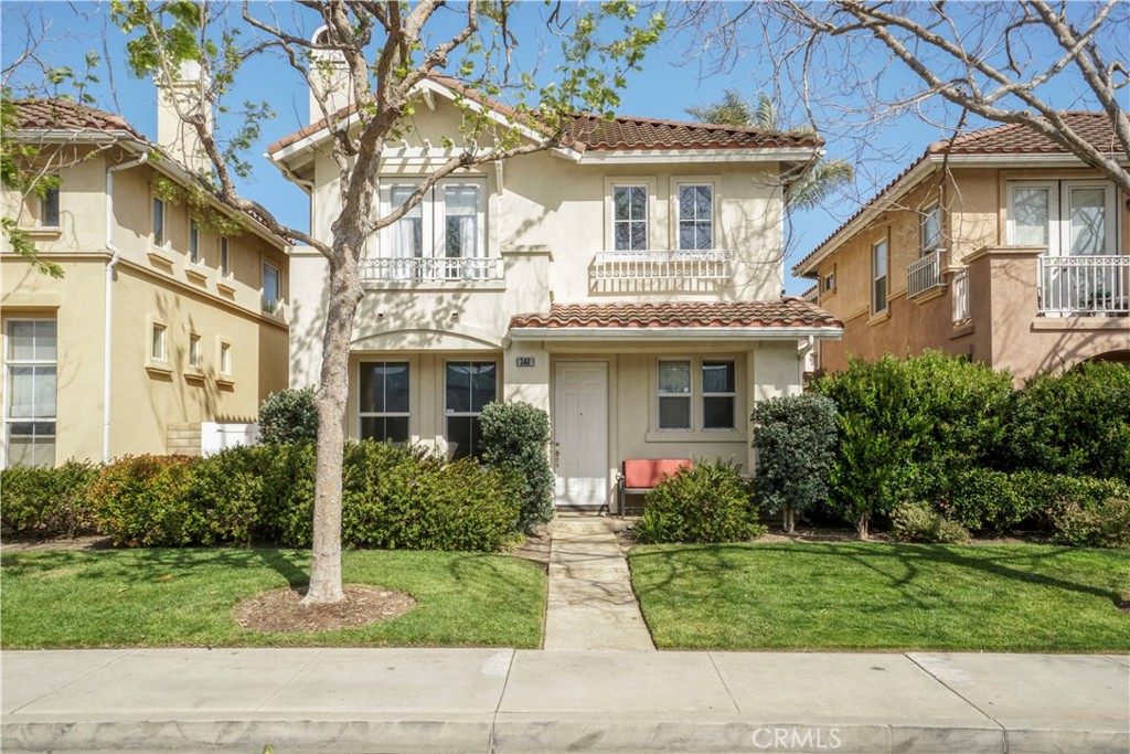 Absolutely amazing dream family home located in the heart of highly sought Port Hueneme, constructed in 2001. This rarely available floor plan, inspired by contemporary design themes throughout this fantastic home, shows like a model! This is a tastefully upgraded home including brand new PEX re-piping throughout. The kitchen has stunning granite countertops with a waterfall edge, modern stainless steel appliances, refrigerator, range, oven, microwave, dishwasher, custom-engineered hardwood floors, energy-saving LED recessed ceiling lights, energy-efficient windows, dual side-by-side doors, and custom paint throughout. Open and bright two-story floor plan with over 1580 sqft. On the first floor, you'll be welcomed by the expansive living room, cozy fireplace, half bathroom, and ample storage space throughout. Equipped with water softer for extra comfort. The property also features a private patio for relaxing, barbecuing, entertaining, or children's play. The 2-car garage, with extensive built-in storage, offers ample space for all your belongings. The second floor has a luxurious master suite featuring a walk-in closet and an elegant bathroom. Additionally, this floor includes two spacious bedrooms, a full bathroom, and a built-in workstation. Conveniently located near grocery stores, shopping centers, fine dining, public transportation, 5 minutes walk to the beach, Naval Construction Battalion Center Port Hueneme. This is a must-see home!