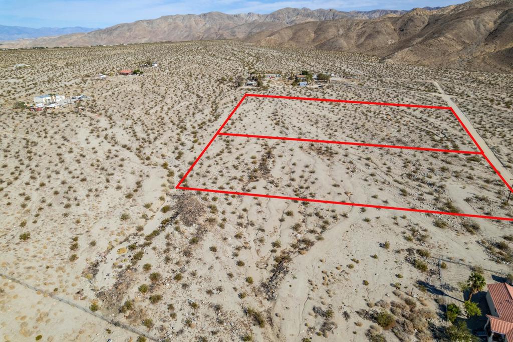 Great Opportunity! Desirable 10 Acres of land for sale consisting of Two vacant 5-Acre parcels, each with separate APN's 647-380-017 priced at $110,000 & 647-380-016 priced at $55,000. Side to Side, SOLD TOGETHER. Water source and electric pole with transformer already in place on one 5-Acre parcel. Private and peaceful, this is an excellent location off a very quiet road with no homes to the east. Sky Valley, a section of 37 square miles, is an up-and-coming area for premier desert living with wide open spaces & stunning mountain views.