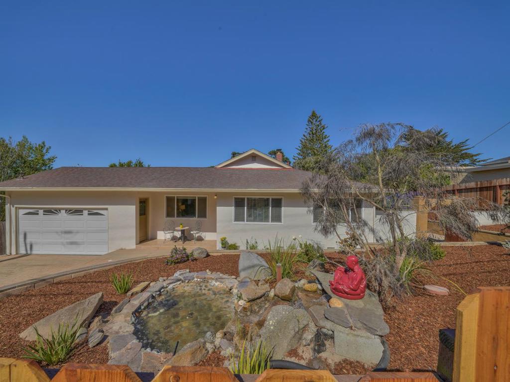 Located in desirable New Monterey, minutes from the ocean and downtown you will find 840 Filmore Street. Upon arrival you will be welcomed to a peaceful front yard oasis. With four bedrooms and two bathrooms this singe level home features an abundant 7400 sqft lot with a brand new roof, newer double pained windows and peeks of the Monterey Bay. Just outside your kitchen you will be able to relax in your private space, entertain your guests and live your best life. Bring your discerning design ideas to this gem. There's No Place Like Home.