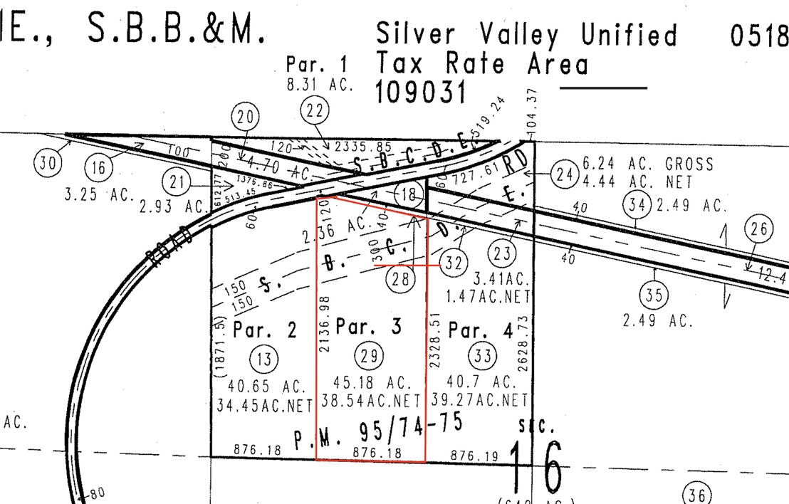 TREMENDOUS DEVELOPING OPPORTUNITY ON THIS LOT - Direct road access from Fort Irwin Rd. Potential solar panel farm, this lot is adjacent to the property. Location: in the Barstow/Fort Irwin area of San Bernardino County, CA Very close to the Coyote Dry Bed Lake off-road recreation area.
Parcel Size: 45.18 acres. Zoning: RC (Resource Conservation). The topography: Gently sloped (approx. 5% grade) Current Use: Vacant land (no improvements) Potential Uses: Off-grid living, solar development, agriculture, recreational acreage. The seller is highly motivated, submit your offer now, enjoy tomorrow!!!