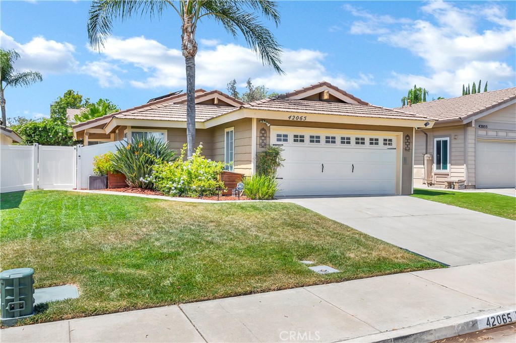 Welcome to this beautifully updated single-story gem offering comfort, efficiency, and style. Recently painted with brand new carpet in the bedrooms, this 3-bedroom, 2-bath home features ceiling fans throughout, a whole-house fan, and solar to keep energy costs low year-round.
Enjoy peace of mind with a brand new HVAC system, upgraded home ventilation, new fencing, and a new water heater. The kitchen shines with upgraded countertops, a custom backsplash, new stainless steel appliances, and a large basin sink—perfect for entertaining and everyday living. Step into the serene backyard oasis, where lush landscaping surrounds a private spa—ideal for soaking your cares away after a busy day."
Located in central Temecula neighborhood, this move-in ready home combines modern upgrades with long-term value. Don’t miss the opportunity to make this energy-efficient beauty your own!