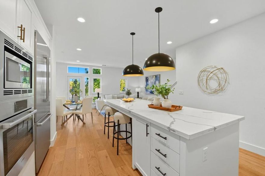 Gorgeous 4-Bedroom Townhome in Prime Downtown Fremont Location Built in 2020, this stunning model home offers tons of upgrades, high ceilings, and a desirable street-facing orientation with an open view. Featuring 4 bedrooms and 4 bathrooms, including 3 ensuite bedrooms, it combines modern comfort with elegant design. The chefs kitchen is equipped with top-of-the-line appliances, and the luxurious primary suite includes double sinks and upgraded finishes.  Enjoy unbeatable convenience with easy access to I-880/680, Dumbarton Bridge, and BART, plus walking distance to major company shuttle stops (Meta, Google, Apple, and more). Close to restaurants, banks, Whole Foods, Trader Joes, Safeway, Target, hospitals, parks, and all the amenities of a vibrant neighborhood.  Move-in ready and a must-see!