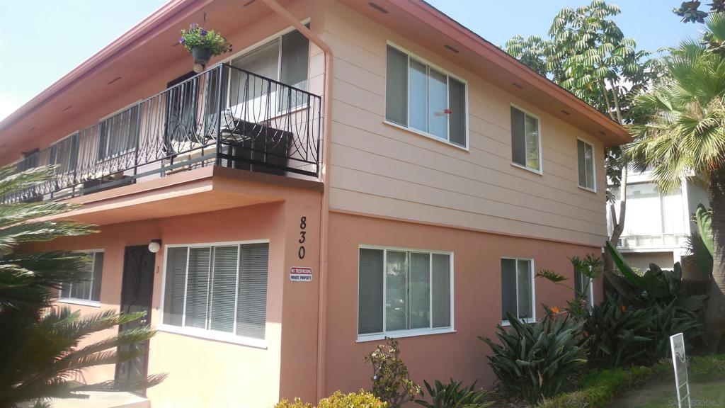 First time on market since 1955! This is an incredible opportunity to own two parcels in the heart of Coronado Village! 830 C Avenue (APN 537-251-18-00) is an eight-unit apartment complex and is 100% occupied. The charming apartment units are all two-bedroom, one-bathroom and have vintage kitchens and bathrooms. There may be an opportunity to renovate and increase revenue. 832 C Avenue (APN 537-251-17-00) is a free-standing residence built in 1901 with three bedrooms (may not be permitted) and one bathroom. This wonderful property has cultural history that is a testament to the best that Coronado has to offer! GRM and related metrics are skewed due to properties being sold together and 832 C Ave has no rental history.