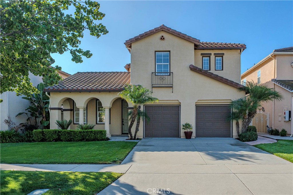 Welcome to this stunning two-story home in one of Upland’s most sought-after neighborhoods where timeless charm meets modern comfort. With 5 bedrooms and 3 bathrooms, this home is designed for both everyday living and effortless entertaining, surrounded by scenic mountain and city light views. From the moment you arrive, you’ll be captivated by the great curb appeal and welcoming front porch. Step inside to an open and inviting floor plan featuring a spacious living room and a dining area that opens to a private patio perfect for enjoying sunset dinners. The remodeled kitchen is a chef’s dream, showcasing granite countertops, a center island, ample cabinetry, and seamless flow into the large family room with a cozy fireplace. A main-floor bedroom and ¾ bath offer convenience for guests or multigenerational living, while the converted den/bonus room provides a flexible space that can easily serve as a fifth bedroom, office, or playroom. Upstairs, discover a loft area ideal for a media or study space. The primary bedroom feels like a true retreat, complete with a fireplace, sitting area, and sweeping views. The primary bathroom offers a spa-like experience with dual sinks, a vanity area, soaking tub, and separate shower. Two additional bedrooms, a full hall bath with double sinks, and a dedicated laundry room with a sink complete the upper level. Step outside to your private backyard oasis, perfect for entertaining with a built-in BBQ, above-ground spa, and patio area the ideal setting for relaxing or hosting gatherings under the stars. Additional highlights include cathedral ceilings, recessed lighting, central AC, dual-pane windows, and a 2-car attached garage with direct home access. Enjoy a peaceful suburban lifestyle with the convenience of nearby schools, local parks, and shopping centers, all just minutes away. Don’t miss this opportunity to call this exceptional Upland home your own and experience the perfect blend of space, comfort, and style!