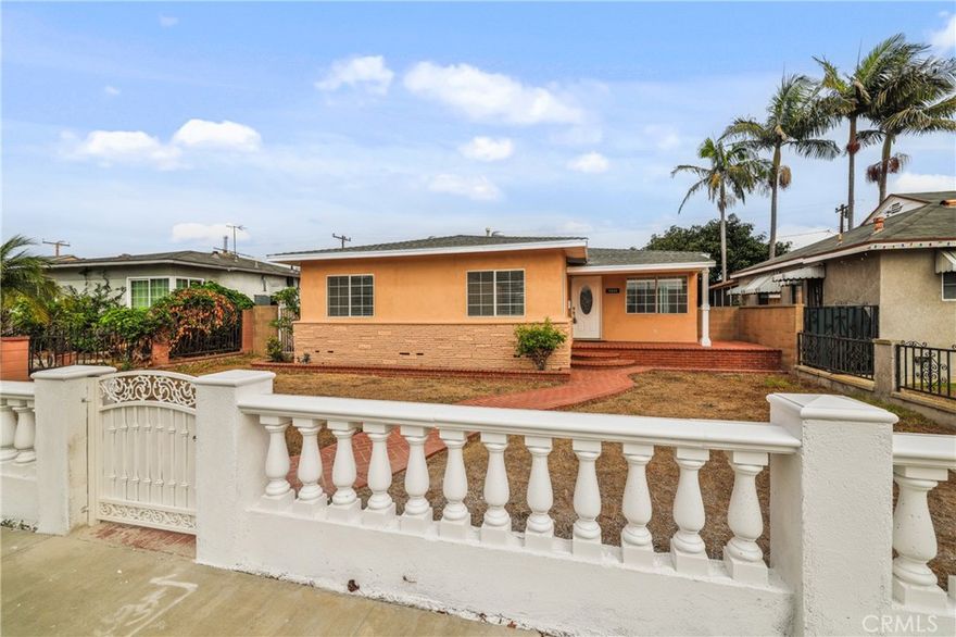 This one story home is a lovely 3 bedroom 2 bath located in the center of city and near the South Bay Galleria .This home offers a great floor plan and nature lights. When entering the house, you are welcomed by the spacious living room. The living room is seamlessly flows into the large flat backyard. The kitchen was updated recently with the dining place. Three bedrooms are located in another side of the living room. Spacious master suite with walk in closet. New carpet and thoroughly painted interior and exterior walls. Detached garage is located in rear yard and adjacent with an extra workshop. The flat back yard is perfect for the entertainment and joyful south bay lifestyle. Easy to access to the highways, shops, schools. In addition, the permit to convert the detached garage and workshop to an 816 square feet ADU with 2 bedrooms and 2 bathrooms is expected to be approved by the end of this year by Torrance city. This house is ideal for both self stay and the investment. Buyers and buyer agents are advised to independently verify the accuracy of all information publicized in MLS through personal inspections and with the appropriate professionals. Neither seller nor broker/agent guarantee the accuracy of the square footage, lot size or other information concerning the conditions or features of the property.