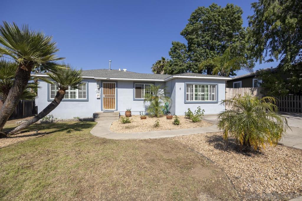 Updated Home with Expansive Backyard in Rolando! Welcome to this charming 3-bedroom, 1-bath single-family home located in the heart of Rolando. This well-cared-for property features numerous upgrades, including updated plumbing, electrical, and dual-pane windows for modern comfort and peace of mind. The kitchen and bathroom have been thoughtfully remodeled over the years, blending classic charm with updated finishes. Step outside and enjoy a spacious backyard retreat complete with an elevated deck, jacuzzi, and a thriving orange tree—perfect for relaxing or entertaining. Enjoy sweeping views and outdoor living at its finest. Situated near schools, shopping, and Chollas Lake Park, this home offers both convenience and comfort in a desirable neighborhood.
