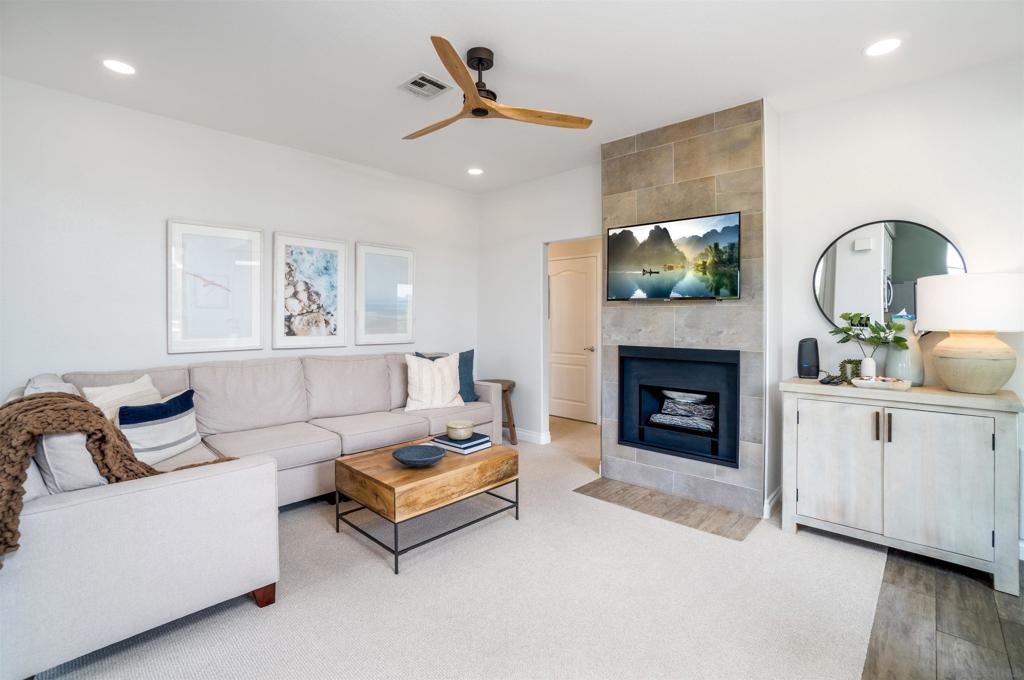 Resort-style living blends seamlessly with coastal charm in this ideally located home, offering the perfect balance of relaxation and convenience. Situated just minutes from the golden sands of Del Mar and the scenic trails of Torrey Pines, you’ll enjoy effortless access to some of Southern California’s most iconic beaches, nature preserves, and dining destinations. Spend your mornings walking along the shoreline, your afternoons exploring coastal trails, and your evenings savoring fresh cuisine at nearby restaurants. Within the community, every day feels like a getaway. Take a refreshing dip in the sparkling pool, challenge friends to a match on the tennis court, or maintain your active lifestyle in the private fitness center. Beautifully landscaped grounds provide peaceful green spaces to unwind, while the welcoming neighborhood atmosphere fosters a true sense of community. Whether you’re relaxing in the sun, staying active, or catching breathtaking sunsets over the Pacific, this prime coastal retreat offers more than just a home—it’s a lifestyle.