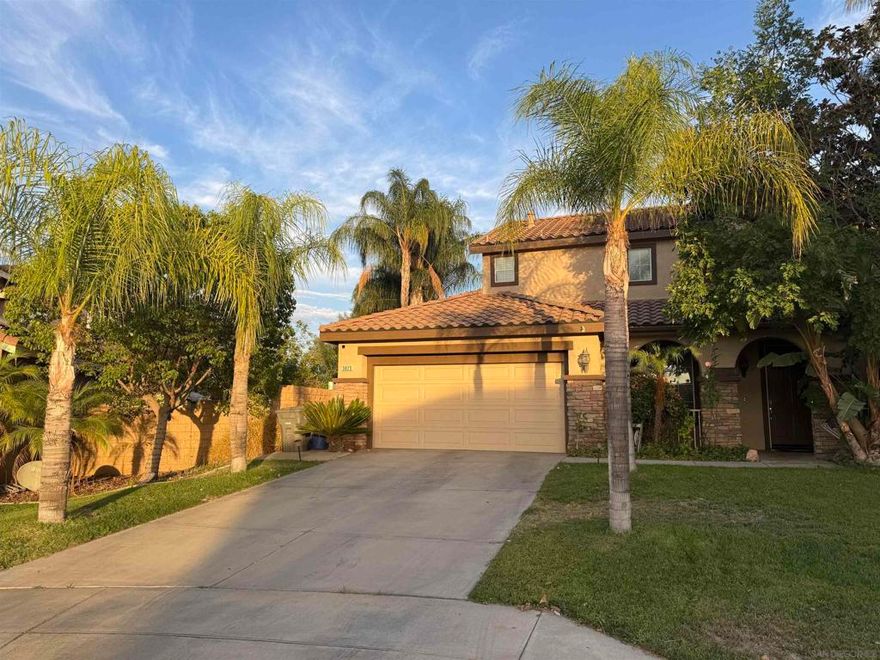Beautiful Turn Key, Well Maintained Home in a Cul-De-Sac with Upgrades, Great Location! Private Pool and spa, BBQ Area Definitely resort style and Luxury Entertaining   Paid Solar. Rare Natural Stone Counter Tops, Beautiful Island, Office/Den /Dining at Entrance. Cozy Fireplace and great sized Media Niche. Huge Loft ideal for Home theater or Game Room. All Bedrooms super Spacious, Great Sized Master Suite with an amazing features. Private bath with a separate bath tub and shower. Dual Vanities and Large Walk in Closet. Must see