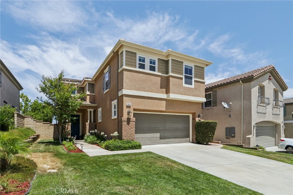Beautiful pride of ownership swimming pool home in a highly desired area of Santa Clarita. This wonderful property shows like a model featuring 5 bedrooms, 3 baths(1 bedroom and bathroom downstairs), separate living, dining and family room areas, custom kitchen, flooring, lighting, paint, fireplace and an oversized loft upstairs.
The backyard has an awesome custom pool and spa with a patio cover that’s perfect for entertainment or just to relax. At front you’ll find an attached 2 car garage with direct access for your convenience.
This home is centrally located and close to all including Top rated schools, parks, shopping, restaurants and freeways. This one is definitely a must see and will not last!!