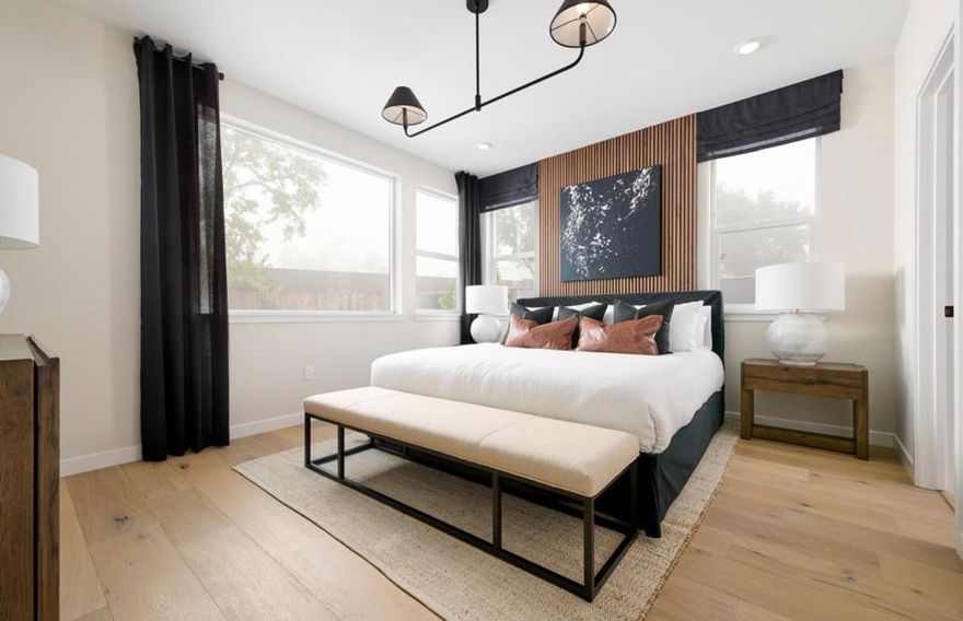 Offers due 11/1/2025 between 10:00 am & 11:00 am.  Consistently listed among the county's most desirable places to live, Saratoga is the setting for the Elms, a boutique community of new construction townhomes style condos. The Elms beautiful plan 3 home has solar purchase included and offers gorgeous high ceilings with open living area, and gourmet kitchen with quartz countertops, chef kitchen package, Stainless-steel appliances, upgraded cabinets, and beautiful luxury vinyl plank flooring throughout living areas.  All design options have been selected for this home by our professional Designer. Spend time with friends and family or just relax upstairs in the open gathering room, kitchen, and cafe. At the end of the day, enjoy quiet solitude on the top-level mezzanine with indoor/outdoor living. Pictures are of model home not the actual home.
