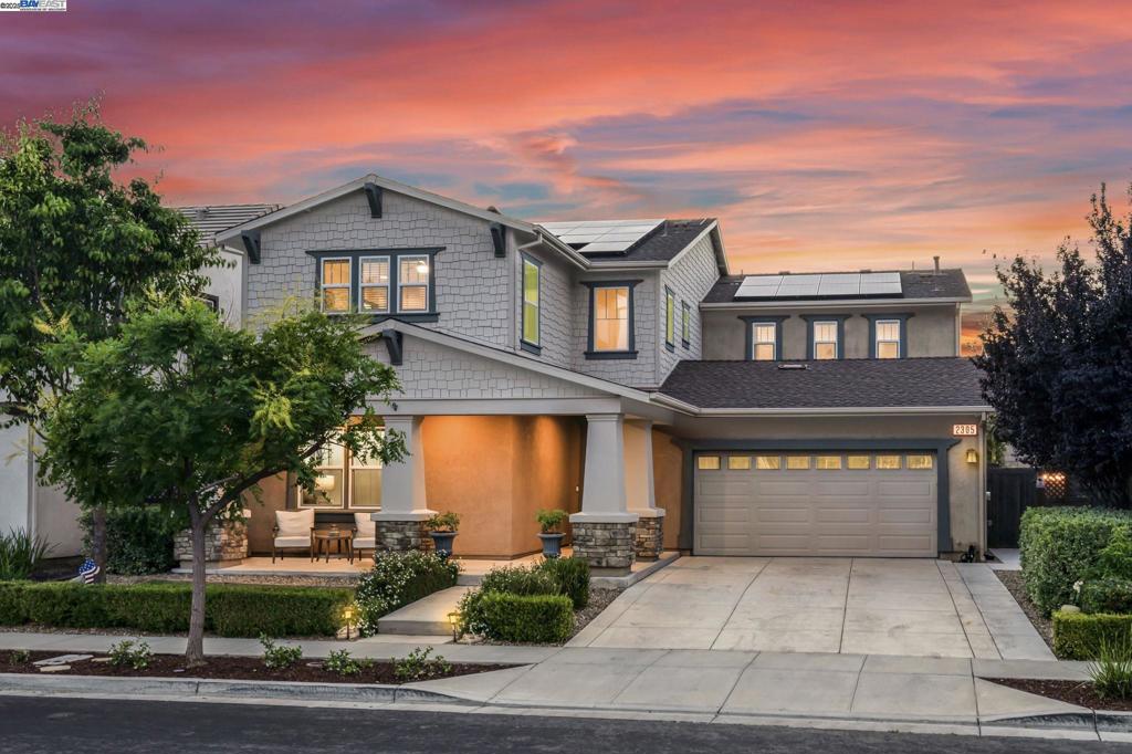 New Price – Don’t Miss Out! Welcome to 2305 Augusta Ave in Tracy’s Ellis community—a better-than-new 4 bed, 3 bath home across from Village Green Park. The main level offers a bedroom with full bath, ideal for multi-gen living, plus a private home office. The open-concept great room flows into a chef’s kitchen with oversized island, premium finishes, and abundant storage. Upstairs features a versatile loft, two additional bedrooms, and a luxurious primary suite with boutique-style walk-in closet and spa-like bath. Step outside to your private backyard oasis with a custom pool, three waterfalls, security gate, and space to entertain. Additional highlights include an oversized 3-car garage and owned solar for energy efficiency. Living in Ellis, Tracy means access to scenic trails, parks, and a planned neighborhood market—all just minutes from top-rated schools and commuter-friendly freeways.