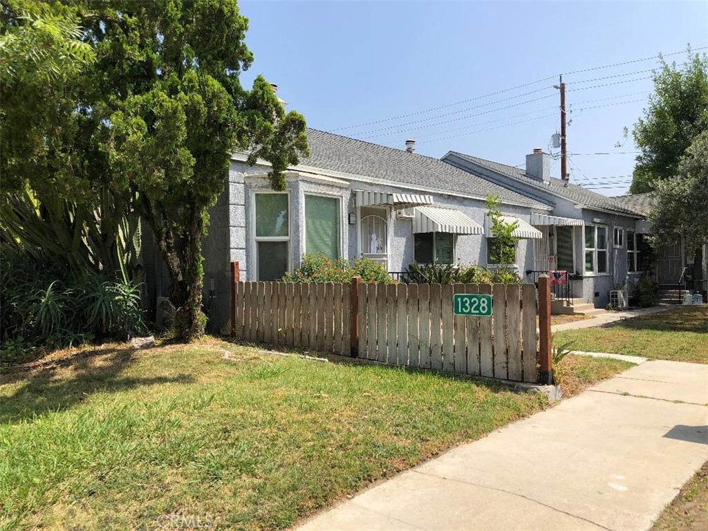 Bright and cheery end unit in the garden complex on Buena Vista. Totally remodeled a couple of years ago, it has luxury vinyl floor and smooth ceilings with recessed lights. Living room faces south and west making it bright all day. Dual pane windows let in the light, not the noise. There is a full sized kitchen with refrigerator, white stone counter tops and stainless steel sink. A stackable W&D is in the kitchen. A large pantry cabinet is close and convenient. The back door provides access to off street reserved parking spot, thereby shortening the trip from car to kitchen. With this smart floor plan the resident can enjoy all the comforts of a garden apartment living, including an area in front that can be used for outdoor entertaining or just relaxing. This unit is close to Ralphs grocery store and a lot of restaurants.