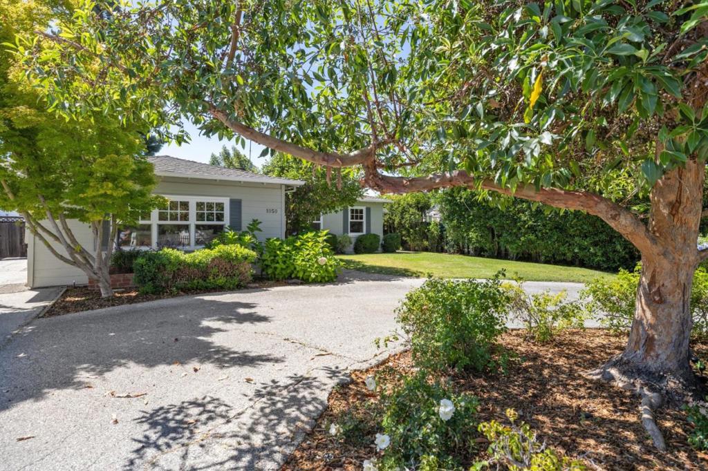 Enduring charm meets exceptional attention to detail. Boundless opportunities to personalize and enhance. Centered around comfort and connection, your own private oasis awaits on the 9,425 SF lot, rich in natural beauty and minutes from shopping, dining, and more. It's more than a place to live it's a feel-good home overflowing with warmth and sunshine. Impressive room sizes bathed in sunlight through the dual-pane windows & sliders. Meticulously maintained with new paint & carpet, hardwood floors, tankless WH & custom cabinets. Intuitive floor plan: Private bedroom wing, living room centered around charming fireplace, primary suite w/walk-in & modern bath, family/flex-room with separate entrance and kitchenette, roomy eat-in kitchen, enclosed patio perfect for entertaining while overlooking breathtaking backyard full of mature flowering trees and foliage and laundry room w/stacked washer & dryer and storage. Welcoming semi-circle driveway w/loads of parking, covered carport, ideal for guests, or recreational vehicle. Explore the friendly neighborhood, enjoy Friday night summer concerts at City Hall or stroll to Bubb & listen to live music. Only blocks from downtown MV with its cafes, restaurants, farmers market, and year-round events. Near acclaimed schools. A rare find.