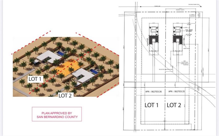 Discover 2.5 Acres of Scenic Land in Enchanting Wonder Valley!
Unlock the potential of this remarkable property, where much of the groundwork has already been completed for you including beautiful architecture drawings. call for details! This exceptional parcel of land is equipped with a designated legal address and has passed percolation tests, setting the stage for the ideal desert retreat you've always dreamed of.
Experience stunning views that stretch across the expansive desert terrain, framed by the grandeur of surrounding mountains. This picturesque setting offers a tranquil ambiance, perfect for bringing your vision to life. Situated just a quick drive from the lively city of 29 Palms and a mere 19 minutes from the main entrance to Joshua Tree National Park, this location strikes the ideal balance between peaceful desert living and convenient access to popular attractions.
Don’t let this opportunity slip away—create your personal sanctuary in this breathtaking environment! Ask about the adjacent lot next to the property! Your desert paradise is waiting for you!