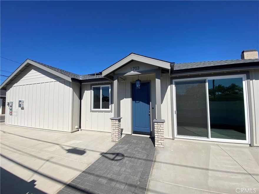 Be the first to live in this beautiful brand-new single-level ADU! This two-bedroom, two-bath property features two primary bedrooms with en-suite bathrooms, porcelain floors and granite countertops throughout; soft-close custom cabinets in the kitchen. Brand new stainless steel Whirlpool appliances complete the kitchen. Central heat and air-conditioning along with a tankless water heater complete your indoor living experience. Outdoors you'll find plenty of yard and patio space. To top everything off you have a single-car garage directly accessible from the unit, with washer/dryer hookups, and an additional outdoor dedicated parking space. Ideally located on highly desirable Park Street, near schools, parks, shopping, the beach, Pacific City, downtown Huntington Beach, and more!