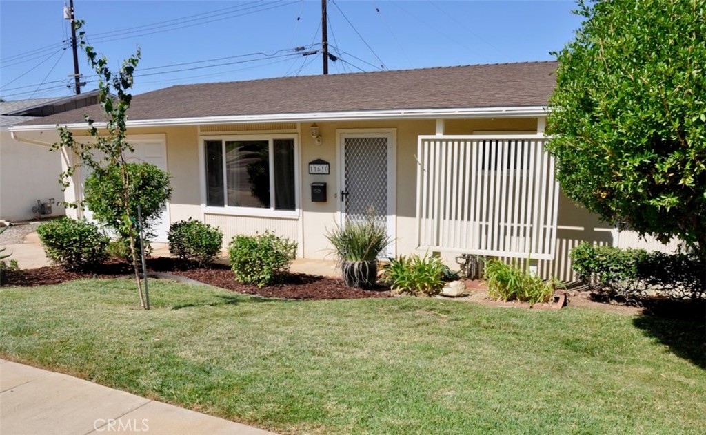 Do you want to live in a quiet 55+ community? Yucaipa Sun Park I is the place to be. This 2 bedroom 2 bath home is just for you. Plenty of yard to have a garden, area to relax in the back yard and enjoy the community that has a pool, club house and much more. Neighborhood has sidewalks curbs, gutters, street lights and not far from downtown activities. The home gives you laundry room, enclosed patio with upgraded windows and the garage has finished walls. Carpet and tile through out the home. Freshly painted interior. The community provides many actives for residents with only $108/mo HOA.