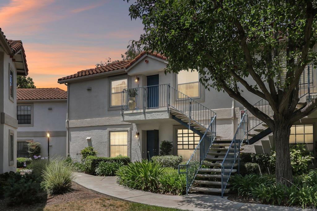 Available now in the highly desirable Terra Vista community of Rancho Peñasquitos! This light and bright upstairs 2BR/2BA condo features dual en-suite bedrooms with walk-in closets, a spacious open-concept living/dining area, and a beautifully upgraded kitchen with stainless steel appliances, farmhouse sink, and quartz/marble countertops. Enjoy your morning coffee or evening unwind on the private balcony. In-unit laundry and one assigned parking space included. Community amenities include pool, spa, fitness center, clubhouse, and guest parking. Located in the award-winning Poway Unified School District with convenient access to I-15 and Hwy 56. Close to parks, shopping, and dining. Don't miss this great opportunity!