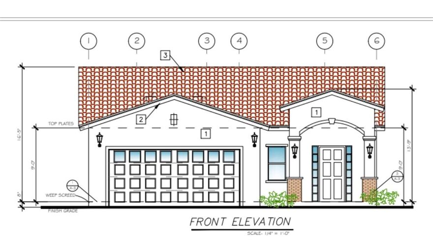 Ideal lot ready to build; 7,841 sq ft lot (approx.) with all approvals in place, offering a rare shovel-ready opportunity for your new home. Situated in a calm desert area, this parcel is fully approved through plan review (just pull the building permit) and includes an installed water meter and on property electric. The approved plans call for a net 1,486 sq ft single-story residence with 4 bedrooms and 2 bathrooms, thoughtfully designed for functional, modern living. Plans are available upon request for buyers or architects to review. Don’t miss this opportunity to build without delay.