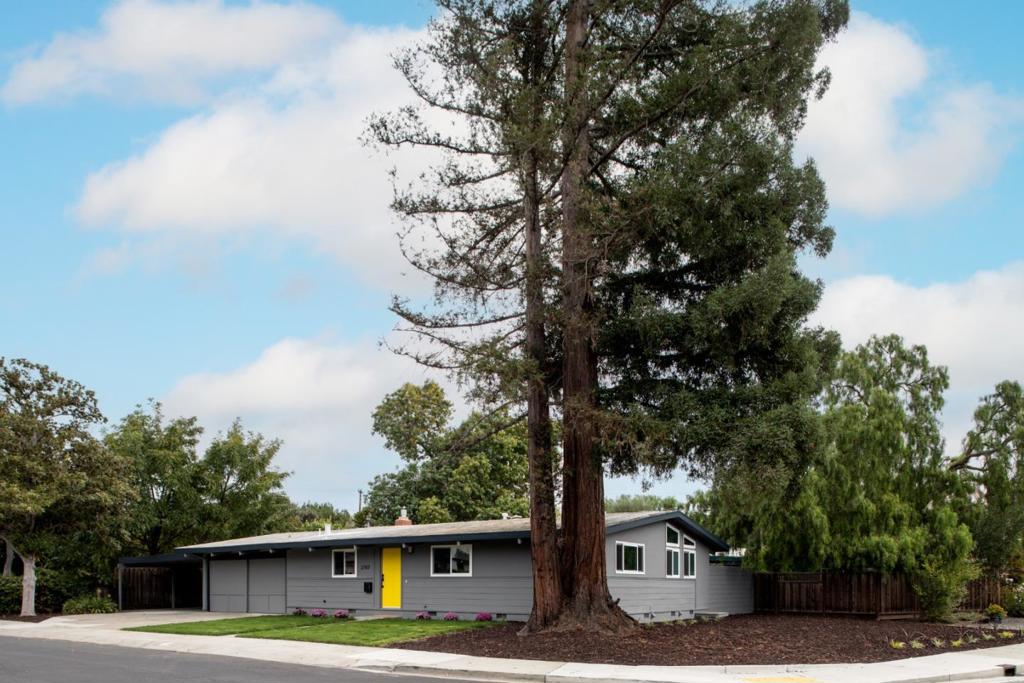 Large Court Corner Lot that's been Completely Remodeled w/ Permits. Kitchen has Quartz Counter Tops & Subway Tile Full Backsplash, Shaker Cabinets, S/S Appliances, also has an Island Breakfast Bar. Beautifully Remodeled Hall & Master Baths. Bonus Room-425Sf Converted Garage not included in SF( Permit unknown) w/ New LVT Flooring. Easy to convert back to garage. Endless possibilities in this Bonus Room such as Family Room, Playroom, Gym/Office, Hobby Room or Man/Woman Cave to name a few; NEW Ceramic Tiled Fireplace newly converted to Gas; NEW Marmoleum Floors & NEW Baseboards throughout; All NEW Ceiling Lights including NEW Bath Lights, NEW Double Pane Windows including Patio Door, NEW Interior Shaker Doors (except Primary Bedroom Door to Yard) incl. Door Casings, Hinges & Knobs, NEW Electrical Outlets & Switches; Ethernet & Cable Ready; NEW Low Maintenance Landscaped Front, Side & Back Yard. Great Palo Alto Schools. Buyer to Verify schools. It feels like a brand new Home! A Must See!!