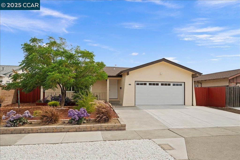 Don't miss out on this beautiful single-level home located in American Canyon, minutes from downtown Napa and golf courses. This residence features 4 bedrooms and 2 bathrooms, a living room, and a separate family room that includes a wood fireplace and recessed lighting. Hardwood, tile, and laminate flooring. New roof, new interior paint, new A/C, and upgraded throughout. The home is conveniently close to amenities such as shopping plazas, parks, and schools, with easy access to freeways and public transportation. The property welcomes you with beautiful front landscaping. The pictures showcase the charm of this home. Welcome home!