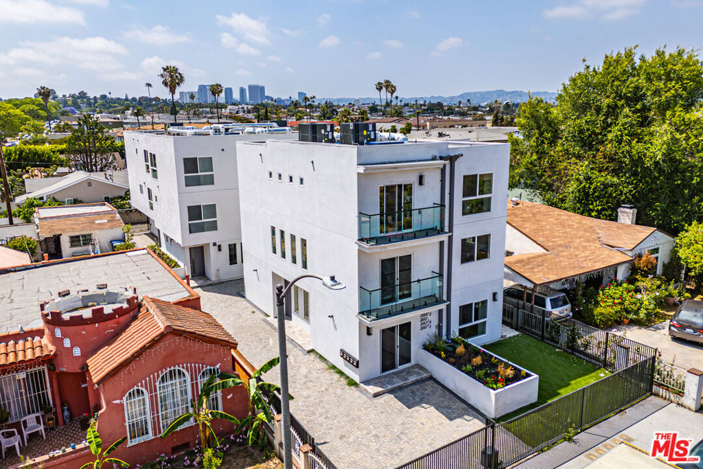 Welcome to 2057 Garth, a stunning Brand New Townhome in the vibrant and beautiful Crestview neighborhood. Located just minutes from Beverly Hills, Pico-Robertson/ Beverlywood, Culver City, Century City, and Cheviot Hills. This gorgeous townhome feature high-end finishes, Spacious open floor plan with abundant natural light thanks to large windows, sleek and stylish kitchen that comes with quartz countertops & custom cabinetry. The unit has gorgeous views of Century City, Hollywood Hills and the Hollywood sign from every bedroom because of the large expansive windows. The unit also includes walk in closets, stainless steel appliances including fridge, gas range, microwave, dishwasher, and washer & dryers for each unit. The units include Central A/C & heating, Private balconies with stunning views of Century City, Hollywood Hills and spacious outside patio area through beautiful french doors. PET FRIENDLY and features a PRIVATE TWO-CAR Parking Garage plus storage and potential for additional parking spaces. Secure automatic gated entry provides added peace of mind in this peaceful and vibrant neighborhood. This location offers a nice breeze with a westside feel, unbeatable prime location, with close proximity to coffee shops, stores, trendy restaurants and very close to the trendy Century City mall, downtown Culver City, Palms, Rancho Park, museums, parks, Cedars Sinai, Kaiser Permanente, Beverly Center, West Hollywood, Miracle Mile and with very close and easy access to the 10 and 405 Freeways. One month Free, Advertised price reflects the average monthly rent on one year lease term after one month free weeks. Base Rent is $5,550.