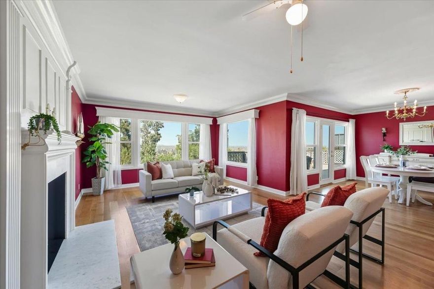 Welcome to 330 41st Avenue, a beautifully maintained residence nestled in San Mateos highly sought-after Westwood Knoll neighborhood. This elegant 4-bedroom, 3-bath home offers 2,410 sq. ft. of refined living space on an expansive 11,088 sq. ft. lot, highlighted by stunning views of the Bay and San Francisco skyline. Lots of natural light, the interiors feature a warm and inviting flow, perfect for both everyday living and entertaining. The chef-inspired kitchen is equipped with stainless steel appliances and a Wolf stove, ideal for the gourmet cook and anyone who loves to entertain. Outside, the terraced grounds provide four distinct patio areas, offering multiple options for outdoor dining, gatherings, or simply relaxing while enjoying the tranquil setting. A new sewer lateral installed in 2024. With easy access to San Francisco, SFO Airport, Highway 280, and 101, the location is ideal for commuters and travelers alike. The homes layout also offers excellent potential for multi-generational living, providing flexibility and comfort for a variety of lifestyles. A true gem in the heart of San Mateo.