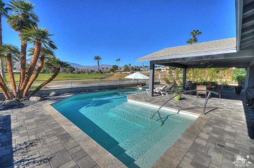 Beautiful 3-Bedroom 2 Bathroom pool Home with stunning mountain and golf course views. Welcome to this beautiful, modern 1962 3 bedroom 2 bath home in Palm Desert Country Club, offering 1,534 sq ft. of living space with absolutely breathtaking mountain views. Enjoy your private pool and tranquil backyard overlooking the golf course- a perfect place to relax or entertain. Ideally located near world-famous Indian Wells Tennis Garden, El Paseo shopping and dinning, and countless local restaurants and shops. The community features  2 sparkling pools and spa as well as golf course, pet park, volleyball, basketball. Low HOA of $33 a month paid at the beginning of the year.Whether you're looking for full- time residence or a Vacation home retreat, this home captures the best of desert living- sunshine, serenity, and resort-style amenities. Call me today to see this home.