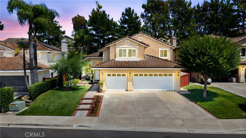Luxury, Space, Pool-size yard and a Cul-de-sac street --this home has it All! Located in the popular community of Melinda Heights, this 4 bedroom gem offers everything you've been dreaming of and more. The bright and open main floor includes a large office with custom built-ins (can be converted into a bedroom), full bath, new interior paint throughout, tankless water heater, laundry room, 3 car garage, and a proper chef's kitchen with custom maple wood cabinets, elegant quartzite stone counters, eat-in dining area and tons of storage. Upstairs you'll find generous size bedrooms, fully-renovated bathrooms and custom closet organizers. The attic access even has a pull down ladder, making storage a breeze! Keep cool all summer long with the Brand New HVAC system, whole house fan, ceiling fans and upgraded dual pane vinyl windows. The showstopper is the large, resort-style backyard which features a beautiful pergola for al fresco dining, large gas fire pit, a peaceful bubbling fountain, as well as space for a competitive game of corn hole or horseshoes. If a pool is in your dream for the future, rest assured, this yard offers plenty of space. All of this, located only a short distance to neighborhood parks, community pools, excellent schools, pickleball courts, sand-entry Beach Club, and the RSM Lake! Don't miss your opportunity to purchase in California's #1 ranked safest city!