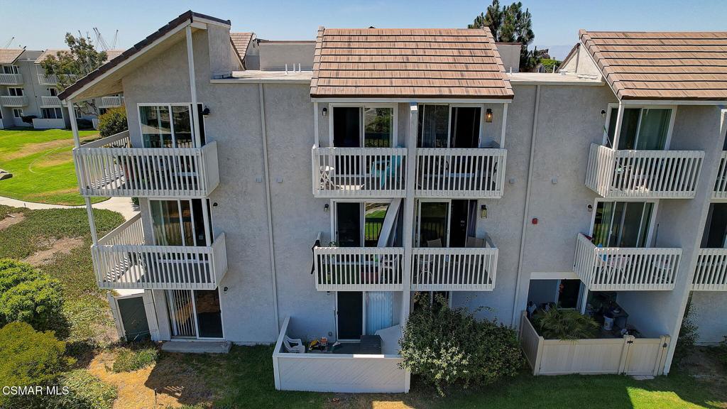 Amazing opportunity to own this well-maintained 2-bedroom, 1.5-bathroom condo just a short block from Port Hueneme Beach and Pier. Freshly painted and move-in ready, this bright home features a comfortable layout with living room, dining area, kitchen with laundry space, and a convenient half bath on the first level. Private patio off the living room provides extra outdoor living space.Upstairs offers two bedrooms and a full bathroom, plus an additional entrance for added convenience.Community amenities include a pool and spa, tennis court, clubhouse, picnic and barbecue areas, and well-kept landscaping. Assigned covered carport with storage and one uncovered guest parking spot available on a first-come, first-served basis. HOA covers trash, water, sewer, exterior building maintenance, clubhouse, sports courts, and common areas.Conveniently located near the Port Hueneme Naval Base, shopping, and easy access to PCH and Highway 101. Enjoy nearby coastal towns including Santa Barbara and Malibu.Don't miss this chance to live near the beach.