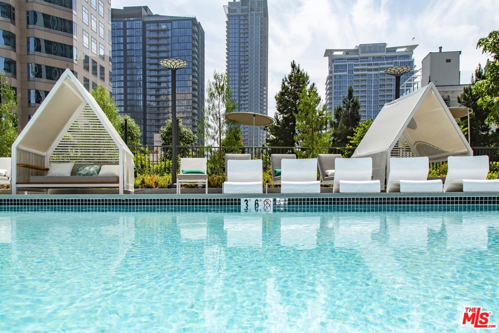 888 at Grand Hope Park is most desirable New luxury apartment in DTLA. All residents have access to an outdoor lounge, two clubhouses, and a rooftop deck. STUDIO Style Unit features: Breathtaking Downtown views! High ceilings, floor-to-ceiling windows,LEED Certified Silver Community, Key-less Entries, Floor to Ceiling Windows*, SS Appliance, In-home W/D, Custom Cabinetry with Soft Close Drawers, Quartz Counter tops.*Resort level amenities: 30,000sf private amenity deck features a resort style pool, outdoor cinema BBQ area dog run and much more. Observatory Rooftop Lounge with million-dollar views of Downtown. The Entertainment Lounge opens out to a sun-deck, Coffee Bar, EV parking, 24 hrs concierge. Nearby shopping center, museums, theaters and so much more. Please Note: Unit pricing and availability subject to change without notice.1 Parking $125 or tandem space $175.Holding Deposit $375, Application Fee $49, Pet Deposit $500 & Rent $50. Please ask for special~!
