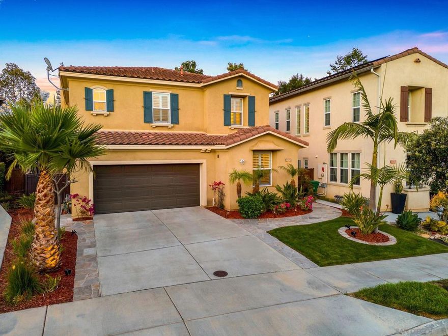 Highly sought-after neighborhood in Carlsbad. Experience the lifestyle at 53 Melrose. This beautiful and immaculate home combines comfort, style, and convenience in a prime location close to everything the community has to offer. Inside you’ll find 3 bedrooms and 3.5 bathrooms, with each bedroom enjoying its own private bathroom. Optional office space downstairs. Spacious primary suite with abundant natural light and a large walk-in closet. Laundry room conveniently located upstairs. Plantation shutters and thoughtful finishes throughout create a warm and inviting interior.  The kitchen features granite countertops, a large center island, and stainless-steel appliances including an oven, microwave, and dishwasher. It flows seamlessly into the living room, highlighted by a gas fireplace with ledger stone and a custom wood mantel. Newer Central air conditioning and ceiling fans throughout ensure year-round comfort. Newer whole house water filtration system. Newer roof over patio cover.  Set on one of the neighborhood’s largest lots, the entertainer’s backyard is both impressive and low maintenance. The backyard features a built-in fire pit with seating and a covered patio with lighting and a ceiling fan. A full outdoor kitchen with 3-inch granite counters, built-in BBQ, beverage fridge, and ice chest makes entertaining effortless. Additional highlights include a finished garage and overhead storage.  Located near top-rated SMUSD schools, shopping, dining, hiking trails, beaches, and golf amenities with easy access to commuter routes, this home offers the very best of Carlsbad living. Low HOA.