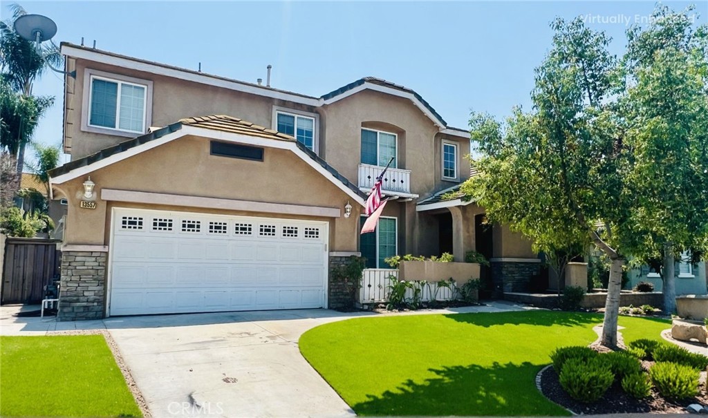 Welcome to this 4 bedroom, 2.5 bathroom home located in the highly sought-after community of Eastvale with no HOA! Features include an open floor plan, bright kitchen, and a large primary suite with his and hers walk-in closets. Enjoy a good-sized backyard—perfect for entertaining or relaxing. Enjoy the ease of everyday living with this home’s unbeatable location—just minutes from top-rated schools, Costco, 99 Ranch Market, Home Depot, Smart & Final and a variety of shopping and dining options. Whether you're commuting or running errands, everything you need is close by.
Don’t miss the opportunity to own this beautiful home in one of Eastvale’s most convenient neighborhoods!