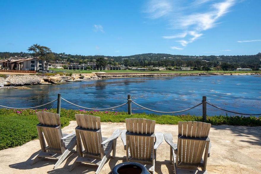 1470 Cypress Drive embodies the best Pebble Beach has to offer. Privately perched above Stillwater Cove and overlooking Carmel Beach, the yacht club and pier, and the world-famous Links of Pebble Beach, this understated, elegant estate leaves nothing to be desired.The ocean front location on Stillwater Cove offers meandering pathways leading to a bluff above the cove with sweeping views of the coastline and an exclusive perch providing the best box seats for viewing any finale of the AT&T or US Open golf tournaments. With an Olympic size swimming pool, five elegant bedroom suites, a spa-like master bathroom, an ocean view game room, workout room, wine cellar, outdoor TV lounge and cabana with fire pit, you will not want to leave! But if you do, it's just four homes from the Lodge with activities including shops, restaurants, spa, golf, tennis and the Beach Club. This is a rare offering, a private oasis and an exquisite estate.