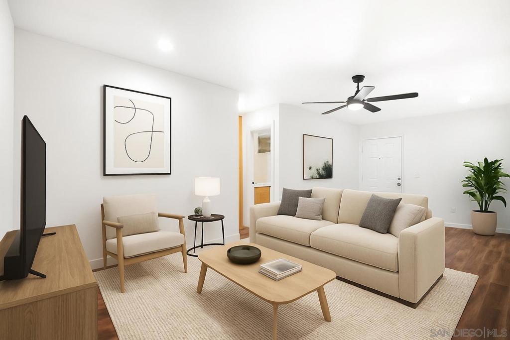 Welcome to this beautifully updated 2-bedroom, 2-bathroom condo, freshly painted and move-in ready. Inside, you’ll find new ceiling fans throughout and modern stainless steel appliances, including a brand-new stove—perfect for everyday living or entertaining. The open, airy layout creates a warm and inviting atmosphere you’ll love coming home to. Located in a secure gated community, residents enjoy access to a private, resort-style pool that feels like a tranquil oasis, as well as a BBQ area ideal for hosting family and friends. Centrally situated, this home is just minutes from top-rated schools, convenient shopping, diverse dining options, and a wide range of entertainment—offering the perfect blend of comfort, style, and convenience. Seller is motivated and looking to find the perfect, willing and able buyer! Is it you?!? (some property photos have been digitally staged)