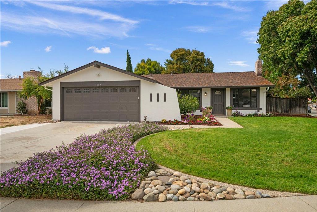 Welcome to 1809 Sageland Drive - a beautifully updated 4 bedroom, 2-bath home tucked away in a peaceful San Jose neighborhood where comfort meets convenience. Step inside to discover a fresh, modern interior featuring thoughtfully chosen upgrades: newly tiled bathrooms, new flooring that enhances every room, crisp designer paint that brightens the home, a newer composition roof (2024), and a brand-new induction range, hood, and dishwasher ready to elevate your culinary experiences. With four bedrooms, there is room for everyone whether you are expanding your family, creating a home office, or welcoming guests. The generous lot provides a backyard full of possibilities: envision outdoor dining, lush gardens, play areas, or your own private retreat. Set on a quiet street, this home offers both peace and privacy while keeping you close to everything you need. Commuting is effortless with easy freeway access, and nearby shopping, dining, and daily essentials are just minutes away. Move-in ready and perfectly blending comfort, style, and convenience this home is ready for its next chapter. Don't miss the chance to make it yours!