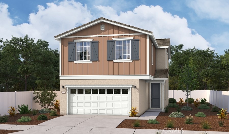 The two-story Lark plan greets guests with a welcoming covered porch and continues to impress with an expansive great room, an open dining area and a thoughtfully designed kitchen offering a walk-in pantry and a center island. You’ll also appreciate a powder room and a covered patio. Upstairs, you’ll find a beautiful oversized primary suite with an large walk-in closet and a private bath with double sinks. Three additional bedrooms, a shared bath and a large laundry are also included. Designer-curated fixtures and finishes round out this plan. Visit Today!