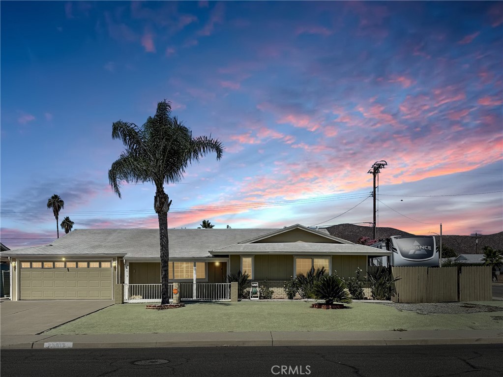 Opportunity awaits in the desirable and affordable 55+ community of Sun City Civic HOA! Situated on a spacious corner lot with RV parking, low taxes, and a minimal annual HOA fee, this home offers exceptional value and lifestyle benefits. Inside, you'll find a well-maintained 2 bedroom home with an additional office/flex space, blending timeless charm with thoughtful updates. Features include plantation shutters, a paid-off Vivint security system, ceiling fans, and a mix of parquet and tile flooring throughout. The formal living and dining areas flow into a large kitchen with electric appliances, a breakfast bar, and a bonus family room complete with a cozy fireplace and hearth. The layout offers spacious bedrooms, recently remodeled bathrooms, and the convenience of indoor laundry, all contributing to a functional and comfortable floorplan. Step outside to enjoy your low-maintenance backyard featuring fresh turf, custom hardscaping, a covered patio, and no rear neighbors for added privacy. This well-kept neighborhood provides the perfect setting for enjoying the active and relaxed 55+ lifestyle SCCA provides numerous activities including an indoor tournament shuffleboard court, tournament horseshoe pits, a fitness center, two pools, spa, tournament lawn bowling and a variety of clubs and social activities. Don’t miss your chance to make this gem your own!