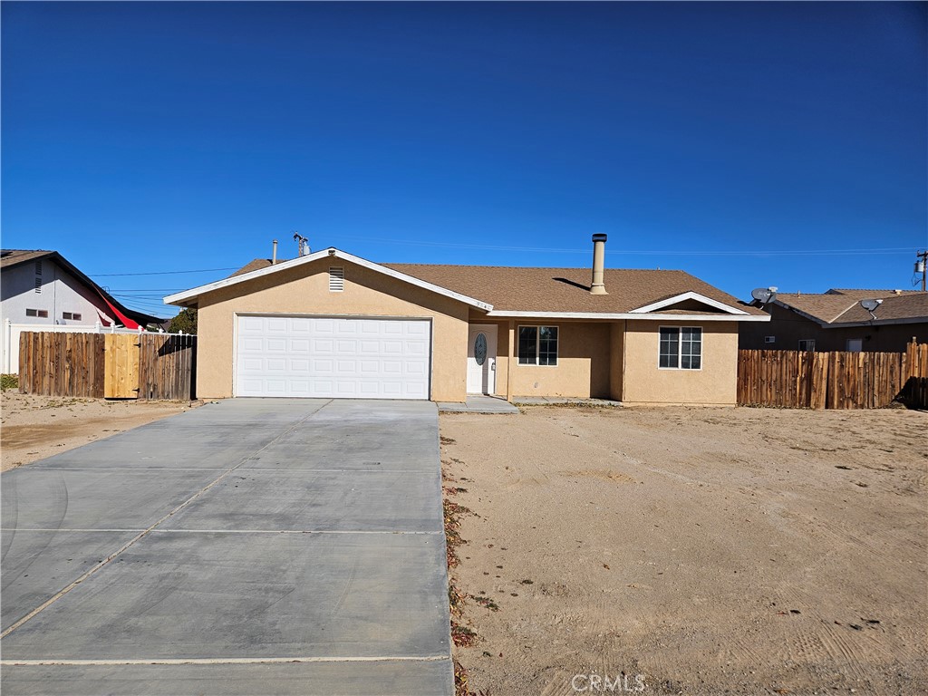 This 3 bedroom / 2 bathroom house with 1212 sq ft offers new vinyl flooring throughout the house. The inside of the house has been freshly painted. The house offers central AC and Heating. Attached 2 car garage and laundry room inside of the property. The backyard offers plenty of space.