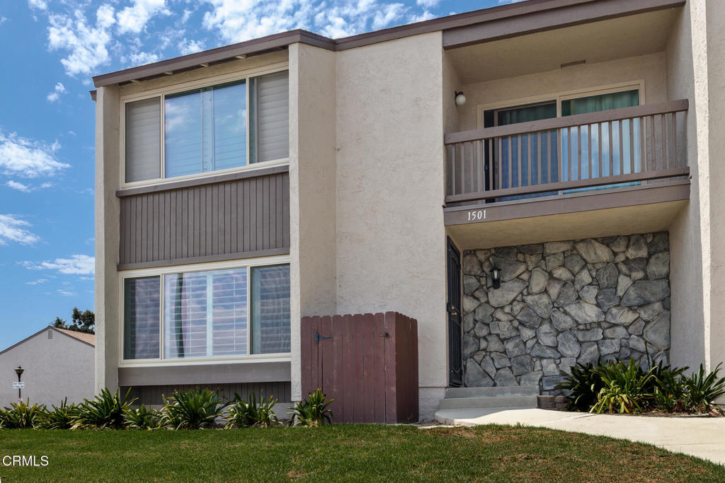 Welcome to 1501 Raccoon Ct in Ventura, a beautifully updated 3-bedroom, 1.5-bath corner unit offering 1,241 sq. ft. of thoughtfully designed living space. Enjoy fantastic views from the living room and two of the bedrooms, while natural light fills the home through newly installed double-pane windows. The living spaces feature crown molding and wood-like laminate flooring, seamlessly connecting to a kitchen with newer cabinets, granite countertops, and a stylish backsplash. Step outside to a newly poured concrete patio, perfect for outdoor entertaining or relaxing in the California sun.Both bathrooms offer tasteful updates. The downstairs bathroom features a new vanity and fixtures, while the upstairs bathroom has been expanded into a luxurious retreat with a dual vanity, a custom-tiled walk-in shower, a standalone soaking tub, a modern frameless glass shower door, and new light fixtures, larger and more elegant than the original floor plan. Additional upgrades include a new garage door, updated light fixtures, and attention to detail throughout, ensuring both comfort and style.This home is perfectly situated near the Ventura Aquatic Center/Kimball Park, Barranca Vista Recreation Center, and Saticoy Regional Golf Course, with convenient access to shopping centers, dining, and the 101 and 126 freeways. Just 10 minutes to the Ventura Pier and Harbor, it's an ideal location for both daily living and weekend enjoyment. Located within a Planned Unit Development (PUD), this property qualifies for Conventional, FHA, and VA financing, offering flexibility for a wide range of buyers. With its exceptional updates, spacious layout, and prime location, 1501 Raccoon Ct is a Ventura home you won't want to miss.