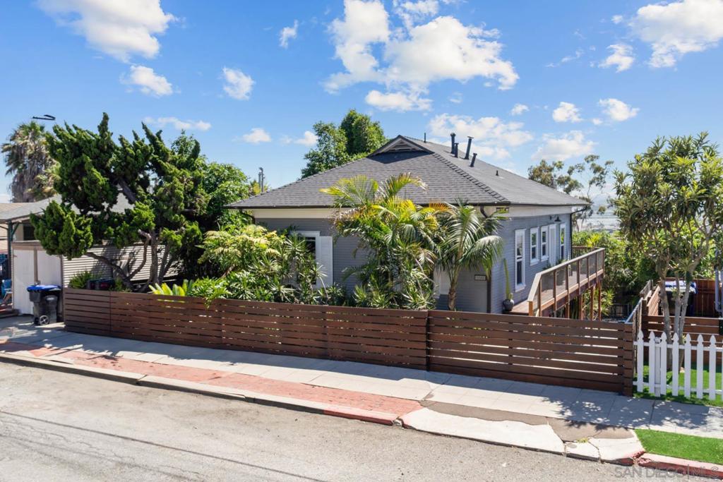 Pride of Ownership. Beautiful two bedroom-two bath home with breathtaking views. Plus an additional 1BD/1BA rental income property. It has a beautiful backyard with deck for entering and exiting, private parking spaces (3-4 cars), close to Downtown, Old town, little Italy, Airport, Mission Hills, Hillcrest, Centrally Located. Seat outside the deck or just open the doors to enjoy the bays cool breeze. Close to many restaurants, tourist spots while also offering a private setting. This is a two-unit property with potential to grow, great opportunity for investors since has a basement which can be turned into a studio plus back area can easily accommodate an ADU. Beautiful views at night from downtown, watch the planes land, and enjoy breathtaking sunsets. Get to enjoy with friends and family different scenes for fireworks: downtown, Coronado, Sea World, Petco Park.. Property Renovated in 2018. Buyer to verify all information.