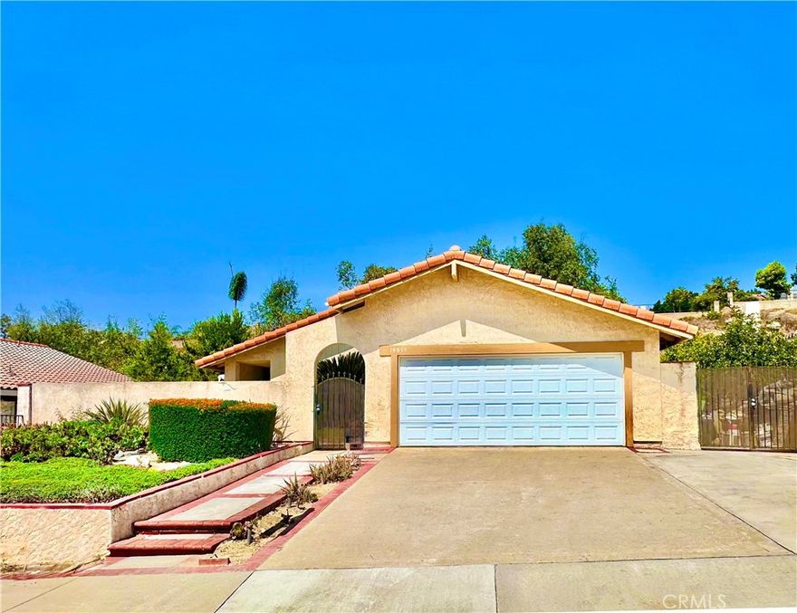 Modern Comfort Meets California Charm! Step into a sunlit sanctuary nestled in the coveted heart of Walnut—this single-story stunner is more than a must-see, it’s a must-feel. With 1,463 sq ft of perfectly crafted living space, this 3-bed, 2-bath beauty effortlessly blends form and function, making every inch feel grander than its footprint. The inviting kitchen is a dream in daylight, framed by natural sunlight and thoughtfully designed with generous storage for every culinary ambition. Your living and family room welcomes with soaring ceilings, sleek recessed lighting, and a cozy fireplace that anchors the space. Slide open the wide glass doors and let your indoor comfort spill into the sprawling backyard—made for endless summer BBQs and memorable soirées. Wrapped in privacy, the expansive 10,344 sq ft lot offers concrete patio space, a versatile side yard perfect for your home-grown harvest, and plenty of potential for future expansion or creative landscaping. Stroll along Walnut’s iconic horse trail, swing by nearby shopping and dining, or just soak up the serenity. This location delivers both a quiet retreat and a convenient connection. Let this home be your canvas for modern living, where every corner is curated for comfort, style, and possibility.