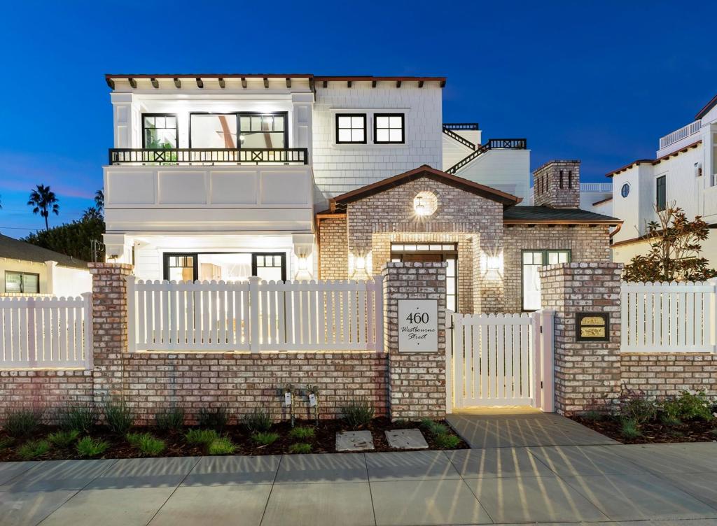 New Construction in La Jolla walkable to Windansea Beach & La Jolla Village! This south-facing 4BR+/4.5BA 3750esf detached home contains a light, bright open floor plan perfect for the luxury vacation ‘lock-n-go’ Coastal Buyer hosting multiple generation guests, renters or residents. Nestled along the La Jolla coastline, this timeless design boasts an elevator servicing all floors, Ocean View Roof Top Deck, Thermador Chef’s Kitchen & a one-of-a-kind luxury level basement equipped with entertaining Media/Game Room with a sleek Wet Bar, TV/AV Niche + Wine Column. A Private guest wing bedroom w/en-suite bath creates additional sought after usable living, entertaining and guest room space for the ever evolving hosts at the beach. Ideal 2nd home, luxury vacation rental or Multi-Generational La Jolla Beach House with too many builder upgrades, amenities and technology to list! Truly a ‘must see’ in person to appreciate the exquisite detailed interiors, Control 4 Smart Home, Lutron Lighting & A/V Capabilities, luxury Thermador S/S appliances, custom wood millwork & crown molding in every room, tongue-n-groove & vaulted alder beamed ceilings & LED/Lutron lighting detail not found in most homes. Sleek black-n-white lines, copper downspouts & washed brickwork cover your bright sun soaked patio & yard, after returning from the beach or a morning coffee stroll. Builder Pride of Ownership & Meticulous attention to detail have been injected into this luxury living space with inviting warm interiors plus modern luxuries to create a rare New Construction experience in La Jolla. Located just steps to Windansea Beach, Little Point Sunsets & La Jolla Village, the floor plan takes advantage of every inch of space. KITCHEN/LIVING: The 1st floor greets you w/ high voluminous open alder beam ceilings + gas fireplace, 8" wide oak plank engineered wood flooring PLUS a 1st Floor Bedroom/Full bath (or office or additional pantry). Flooded with Natural Light, the Chef's Kitchen boasts modern Alder Wood Cabinetry, Spacious center island, Thermador Appliances w/ Built-in 36" French Door Fridge, 48" 6-burner rangetop w/ griddle, 30” Double Oven, Kohler Farmhouse Sink & natural slab counters/backsplash. LOWER LUXURY LEVEL (basement): Slide on downstairs after a day at the beach, to your Unique Media/Game Room Bar area w/ Speakers, Crown detail Lighting, pre-wiring, built-in media center & entertaining wet-bar w/ prep sink, 18” Thermador wine column for ~50+ bottles, floating shelves & beverage fridge + an additional Guest En-suite Bedroom/Bathroom & Walk In Laundry Room. TOP FLOOR: An impressive Master Suite with sight lines to the sunset gives way to a spacious Walk-in closet spilling into a spa-like master bathroom ‘wet room’ w/ floor-to-ceiling tiled walls, freestanding Kohler soaking tub w/ filler, dual vanity Kohler sinks/fixtures & makeup counter, LED mirrors & Rainfall Shower w/ 3 function fixture. OTHER: 1 ) Walk-In Laundry room w/ Side-by-Side Front load Washer/Dryer, farm sink + quartz counters/cabinetry 2) Solar Panels w/ Tesla Powerwall Battery 3) Epoxy Coated Garage + EV charger outlet. 4) Exterior Beach Showers 5) ‘Control 4 Custom Home Tech’ Smart Home Wiring Builder Package w/ built-in speakers, Lutron, lighting, security cameras. This La Jolla New Construction is in a Class of its Own!