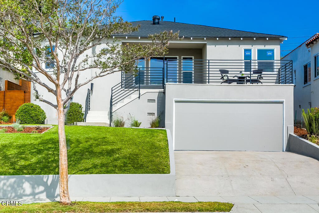 Beautiful mid century home located in the sought after Alhambra Hills neighborhood. Just minutes from Cal State LA, Downtown LA, and Pasadena. Perfectly nestled on a quiet and clean street with mild views of the mountains and surrounding city lights. This home was fully remodeled in 2018 including fully updated plumbing, electrical, windows, and HVAC. Recent solar panels will be paid off and included in the sale. Recreated into an elegant transitional style with a spacious kitchen and original style oak hardwood floors. Tons of natural light throughout. This home really has it all including a spacious and serene back yard, and a large patio for entertaining, and a finished 2 car garage with level 2 EV charger. A true must see!